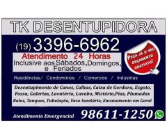 Desentupidora em Jardim Conceição Campinas Orç Grátis (19) 98611-1250