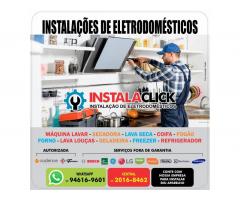 Serviço de instalação para eletrodomésticos