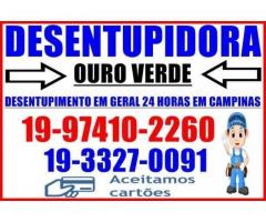 Desentupidora Ouro Verde 974102260 Desentupidora no Dic em Campinas