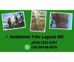 locação e montagem de andaimes industrias Três Lagoas MS (034) 33222157
