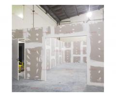 Divisória de gesso acartonado (drywall)