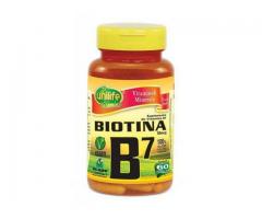 Vitamina B7 Biotina 60 Cápsulas (500mg) www.natumaximus.com.br