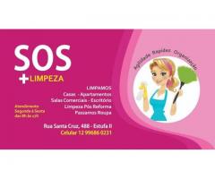 S. O. S +limpeza