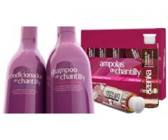 Kit Chantily Azenka (shampoo, Condicionador E 1 Ampola 15ml) - PROMOÇÃO