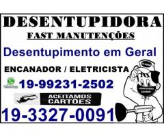 Desentupidora 992312502 Vila Industrial em Campinas