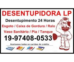 Desentupidora 974080533 na Vila Industrial em Campinas