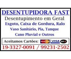 Desentupidora,Eletricista,Encanador 992312502 no Castelo em Campinas