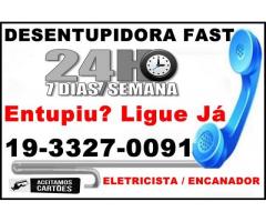 Desentupidora em Campinas 33270091 Desentupidora Fast Manutenções em Campinas