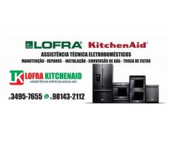 Serviço profissional para eletrodomesticos Lofra e kitchenaid