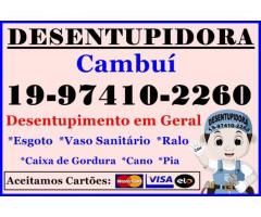 Desentupidora no Cambuí em Campinas 19-974102260 Desentupimento de Vaso Sanitário