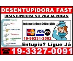 19-992312502 Desentupidora no Vila Aurocan em Campinas, Desentupimento de Esgoto em Campinas