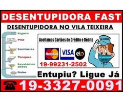 Desentupidora 19-992312502 no Vila Teixeira em Campinas