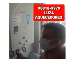 Conserto aquecedor a gas lorenzetti 98818-9979 rj luza aquecedores