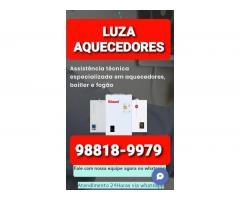 MANUTENÇÃO DE AQUECEDOR EM OLARIA RJ 98818-9979 LUZA AQUECEDORES