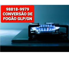 CONVERSÃO DE FOGÃO EM OLARIA RJ 98818-9979 LUZA AQUECEDORES