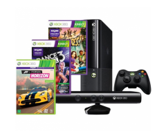 Xbox360,Kinect,NOVO,2 controles,12 jogos originais