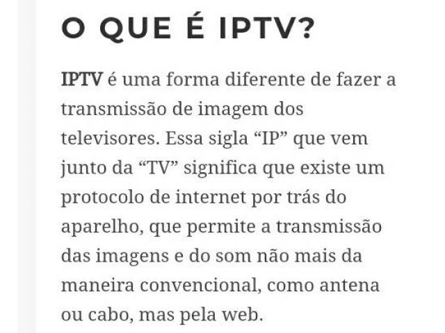 IPTV Lista de Canais