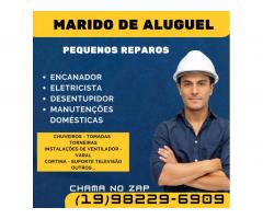 Marido de Aluguel no Jardim Rosolem em Hortolândia 98229-6909