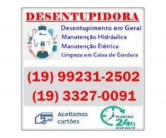 Desentupidora 19-992312502 em Jardim das Paineiras em Campinas, Desentupidor em Campinas