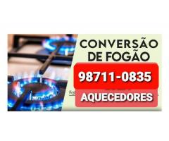 CONVERSÃO DE FOGÃO EM IPANEMA RJ 98711-0835