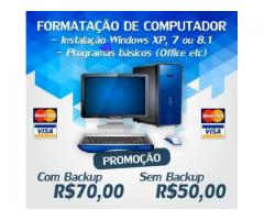 Manutençao de computadores e notebook