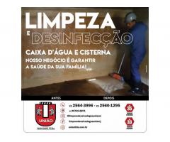 Desinfecção de Cisterna - Madureira