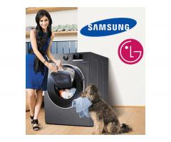 Assistência para lavadora de roupas das marcas LG e Samsung