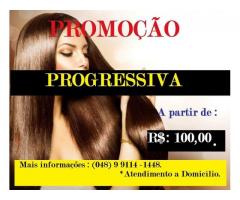 FAÇO PROGRESSIVA E BOTOX CAPILAR