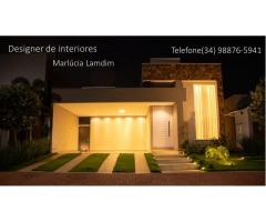 34-98876-5841 Arquitetura projetos residências by Marlúcia Landin designer  interior Uberaba MG