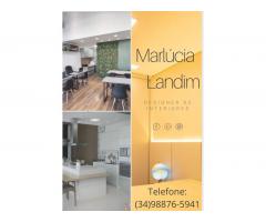 034-99876-5941  Marlúcia Landin desingner de interiores projetos comerciais Uberaba MG