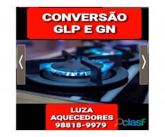 CONVERSÃO DE FOGÃO EM PEDRA DE GUARATIBA RJ 98818-9979 GN-GLP GÁS ENCANADO E GÁS DE BOTIJÃO