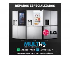 Reparos especializados para refrigeradores da marca LG