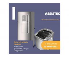 Assistência geladeira electrolux Caçapava