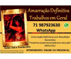 Amarração Amorosa Online ou Presencial - Feira de Santana Bahia