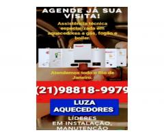 INSTALAÇÃO DE AQUECEDOR EM SÃO CONRADO RJ 98818-9979 MELHOR PREÇO RJ LORENZETTI KOMECO KOBE RINNAI