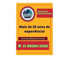 Detetives particulares em Porto Alegre (RS).