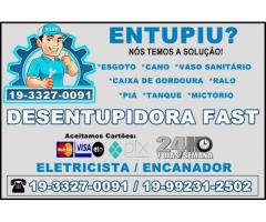 Desentupidora no Cambuí em Campinas 19-3327-0091