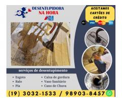 Desentupidora no Jardim Bom Jesus em Rio das Pedras 98903-8457