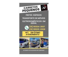 Descarte de Moveis para Eco Ponto / Carreto Pequeno em Campinas