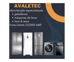 Técnico geladeira freezer máquina de lavar roupa Jacarei