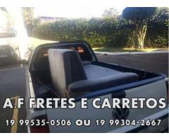 Descarte de Sofá para Eco Ponto Campinas / Carretos Pequenos