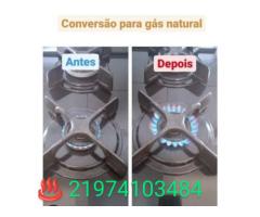 GASISTA NO CENTRO RJ 974103484 CONVERSÃO DE FOGÃO MANUTENÇÃO DE AQUECEDOR A GÁS