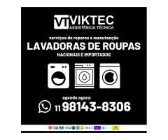 Reparos para lavadoras de roupas de marcas nacionais e importadas