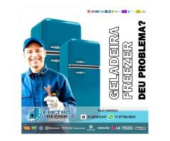 Reparos para refrigeradores nacionais e importados