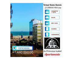 Copacabana ! Apto 3qtos, suite,v135m2