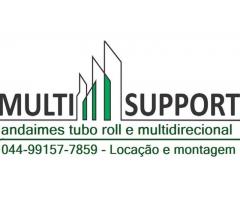 MULTI montagem de andaimes industriais Umuarama PR tubo roll e multidirecional